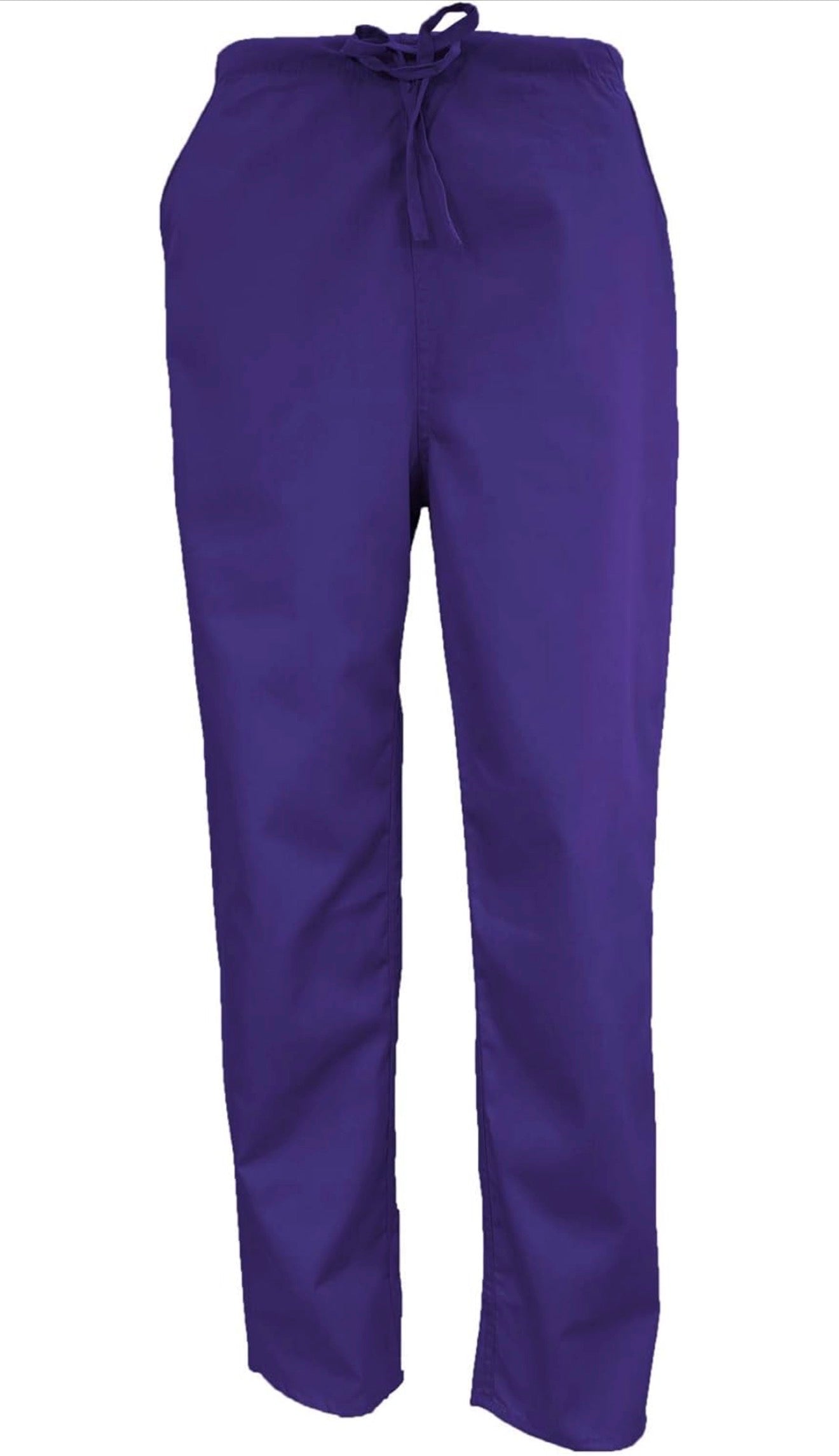 UNISEX SIX POCKET SOLID SCRUB PANTS