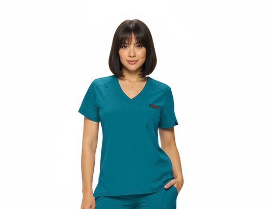 Monarch 1-pocket V-neck scrub Top
