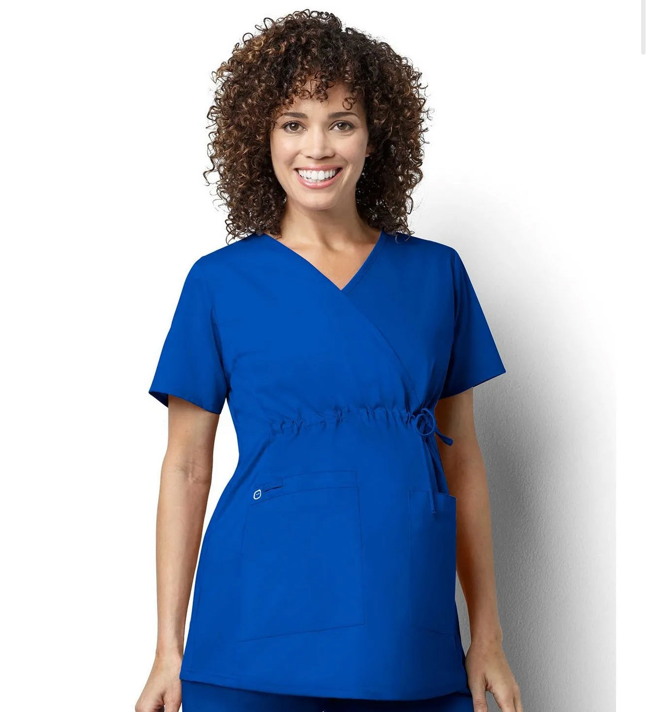 Women's Maternity Mock Wrap Top