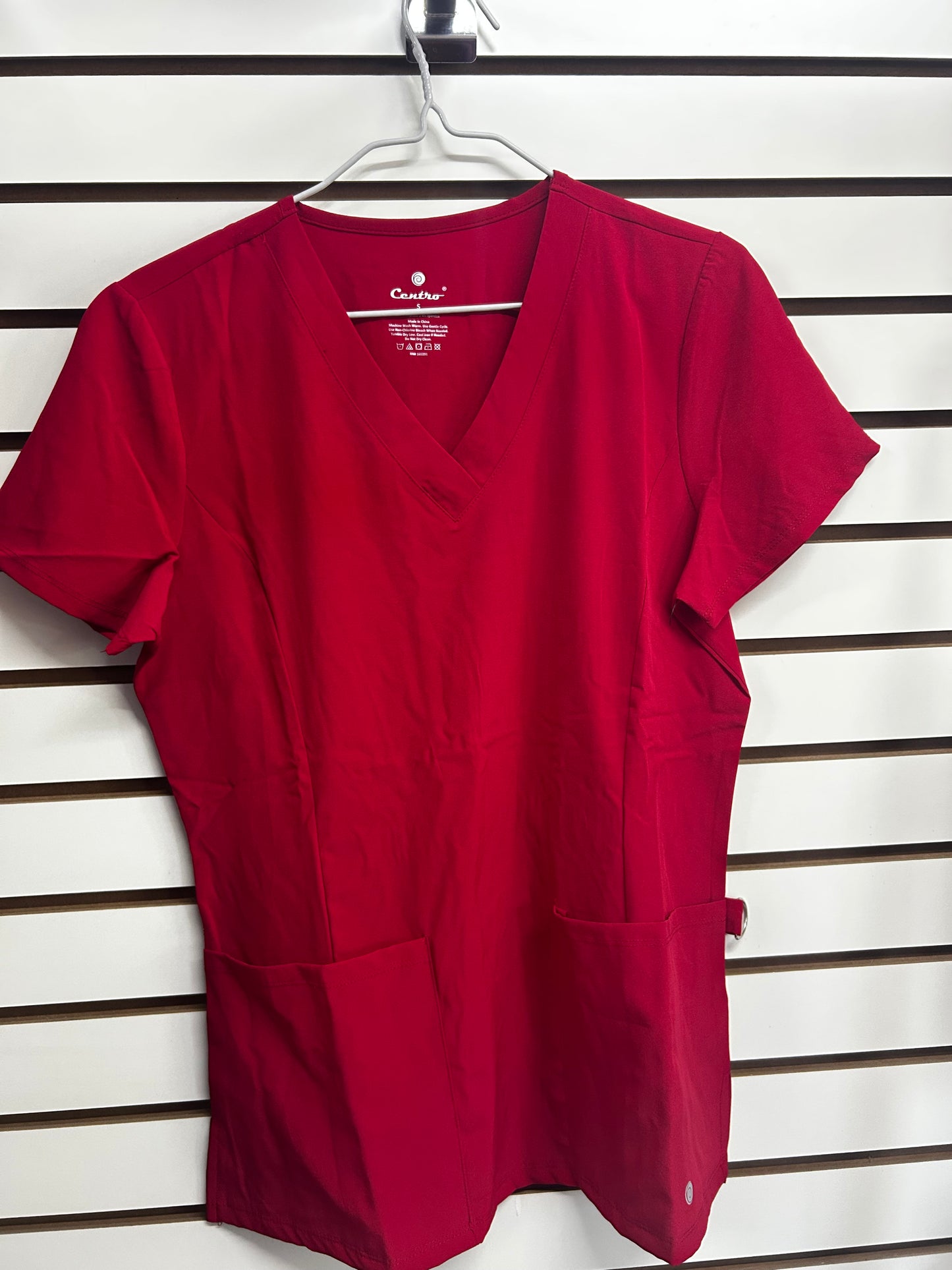 Centro women’s V-Neck top with Hoop
