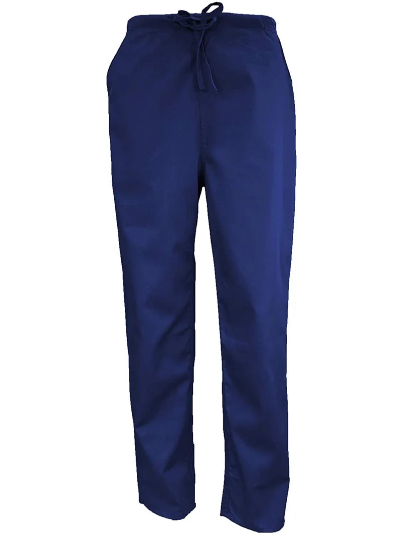 UNISEX SIX POCKET SOLID SCRUB PANTS