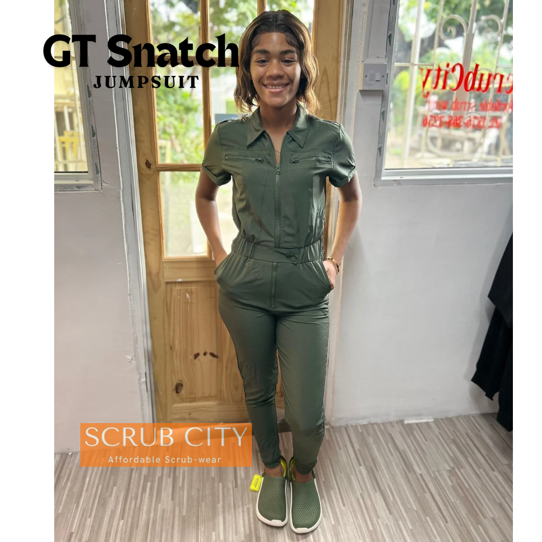 “Snatched” scrub Jumpsuit