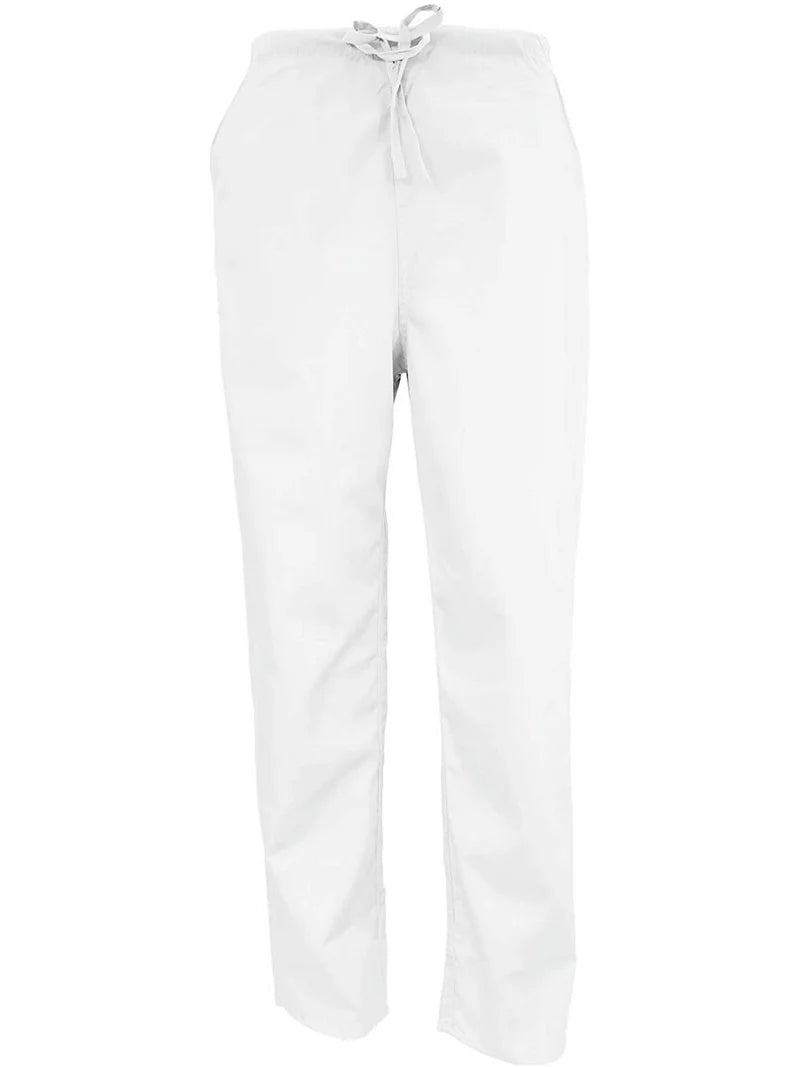 UNISEX SIX POCKET SOLID SCRUB PANTS