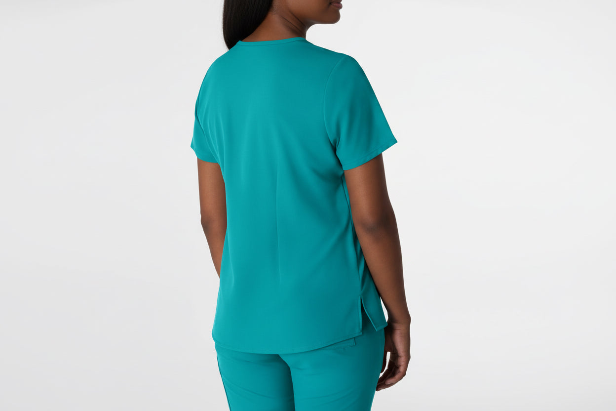 WOMEN'S THRIVE V NECK TUCK IN SCRUB TOP