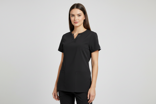 Women’s Leather gold link top