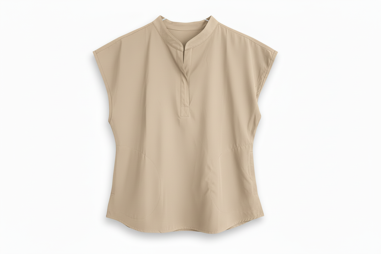 Women’s mandarin collar top