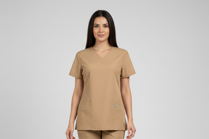GTP unisex v- neck  scrub top