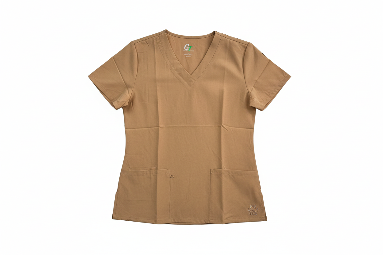 GTP unisex v- neck  scrub top