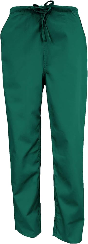 UNISEX SIX POCKET SOLID SCRUB PANTS