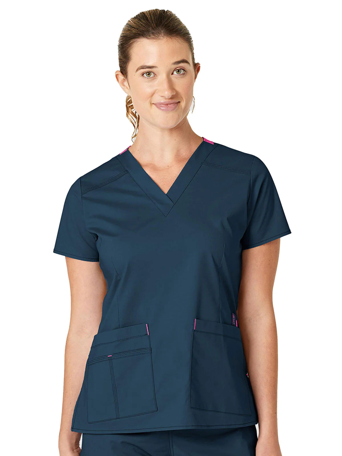 WonderFLEX Verity Women V Neck Scrub Top 6108