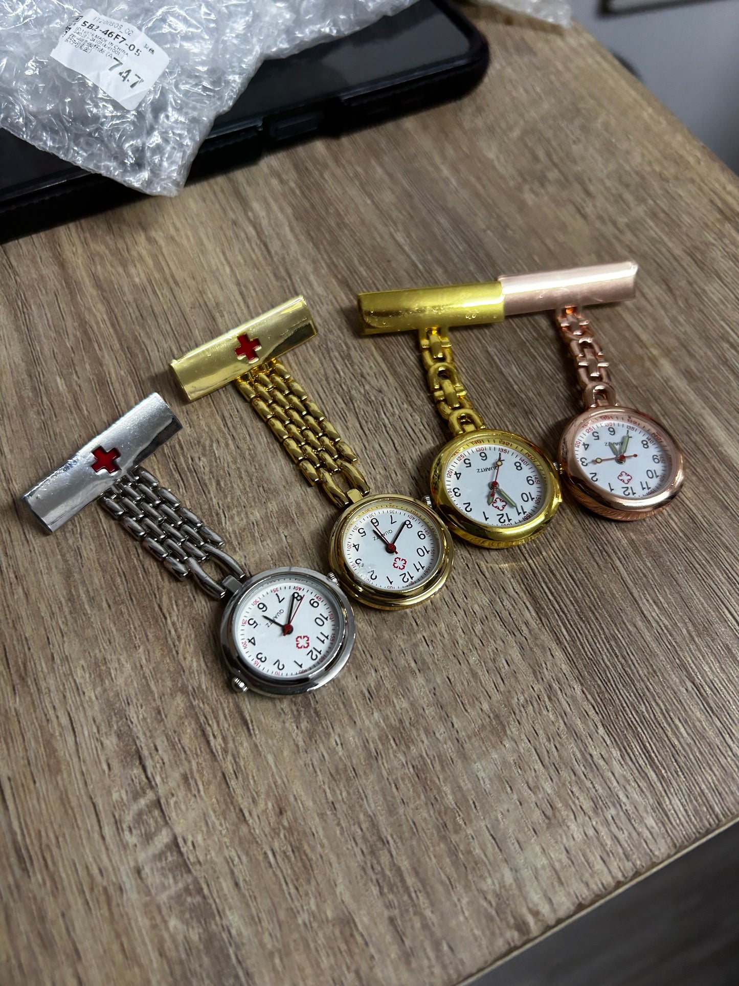 Metal nurses watch