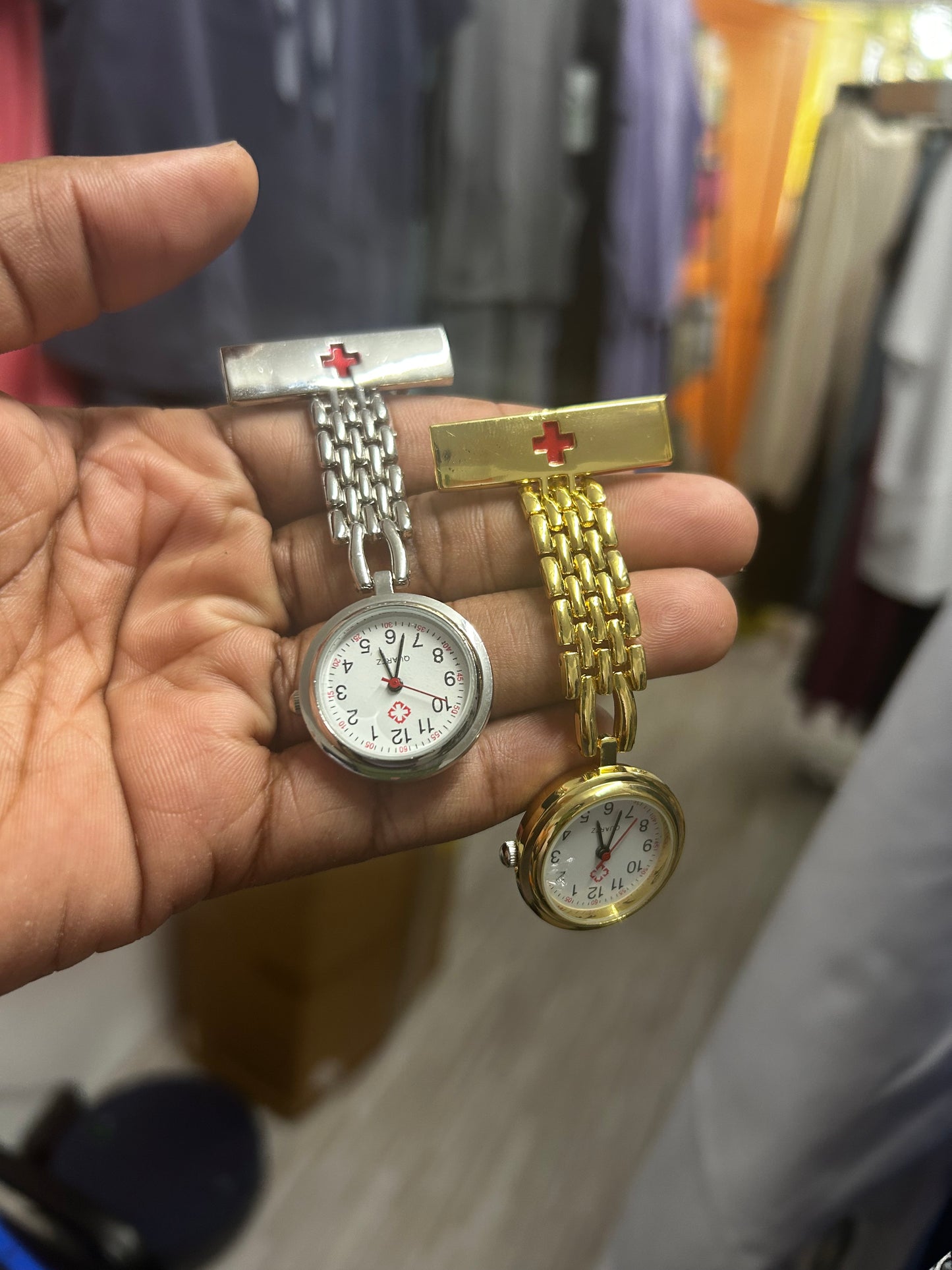 Metal nurses watch