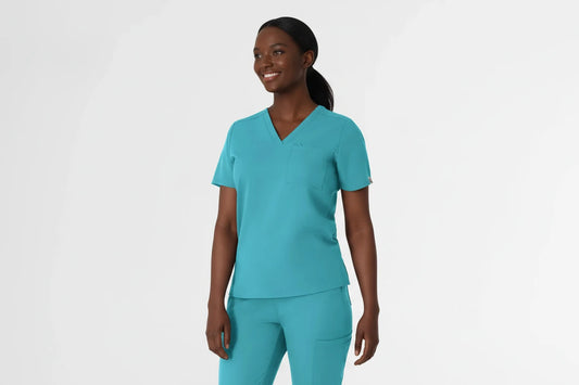 WOMEN'S THRIVE V NECK TUCK IN SCRUB TOP
