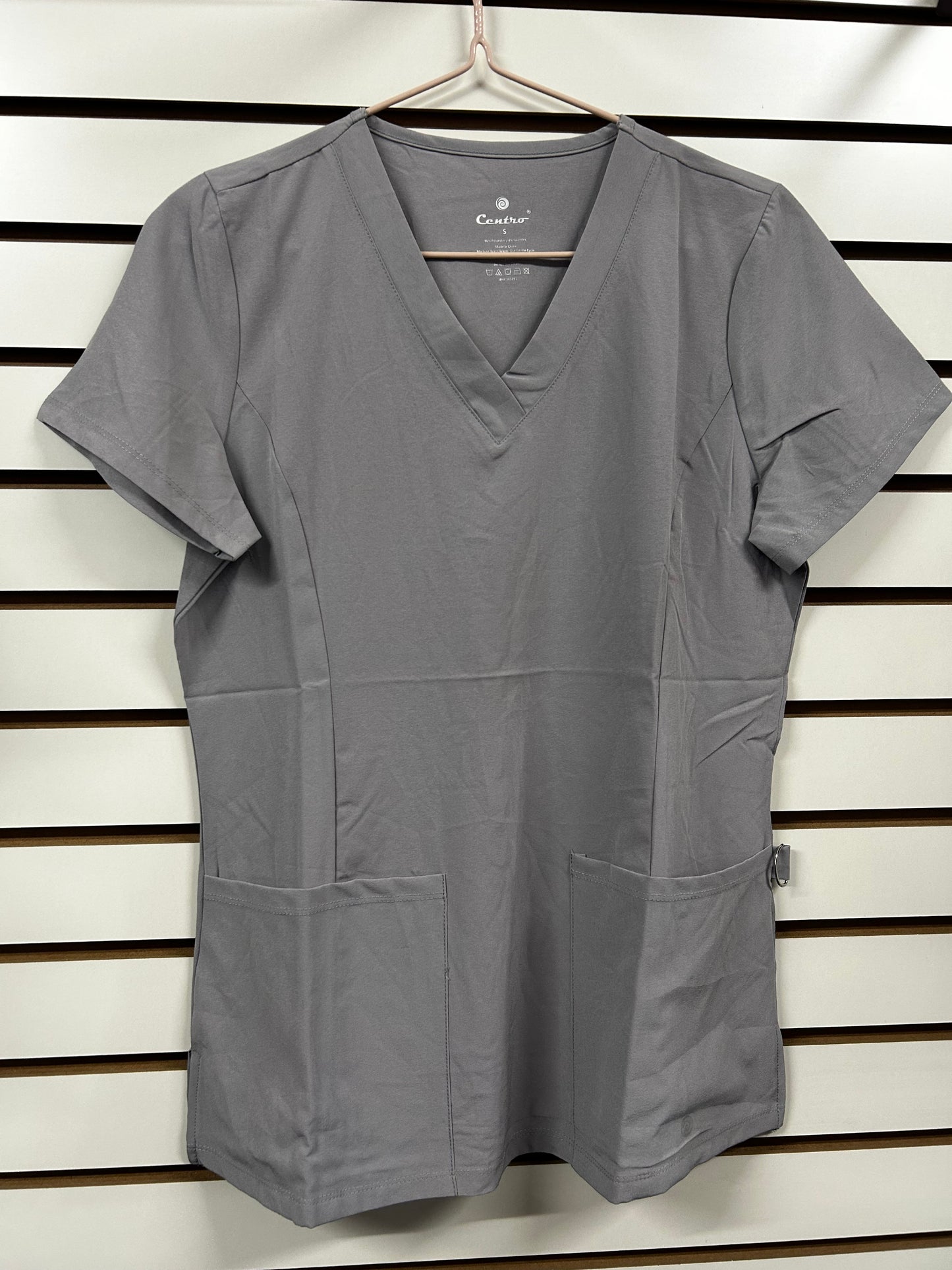Centro women’s V-Neck top with Hoop