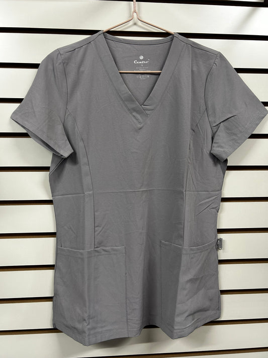 Centro women’s V-Neck top with Hoop