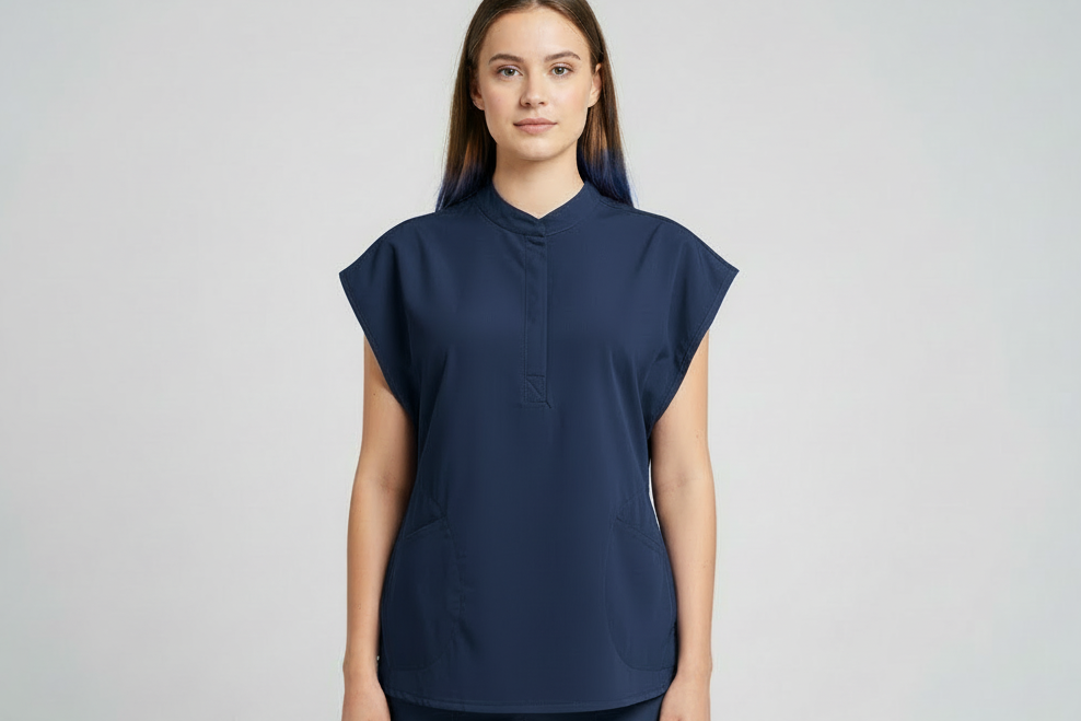 Women’s mandarin collar top