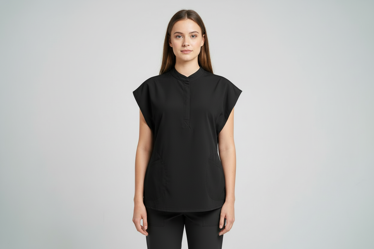 Women’s mandarin collar top