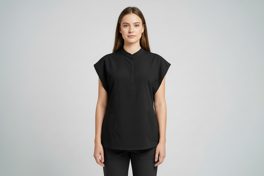 Women’s mandarin collar top