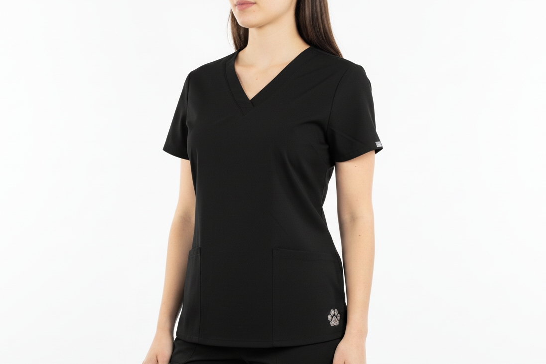 GTP unisex v- neck  scrub top